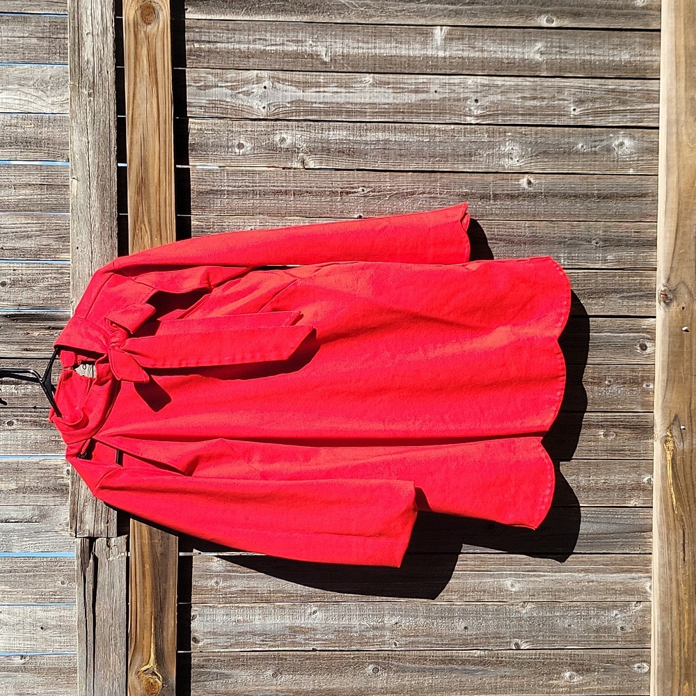 Anthropologie red dresd